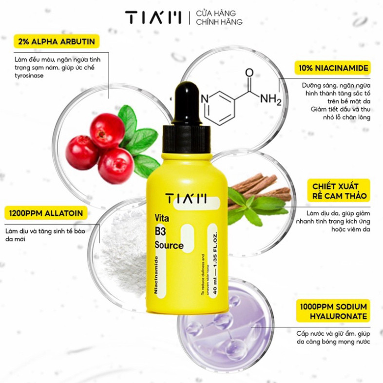 Serum Dưỡng Da TIAM - Serum dưỡng da TIAM