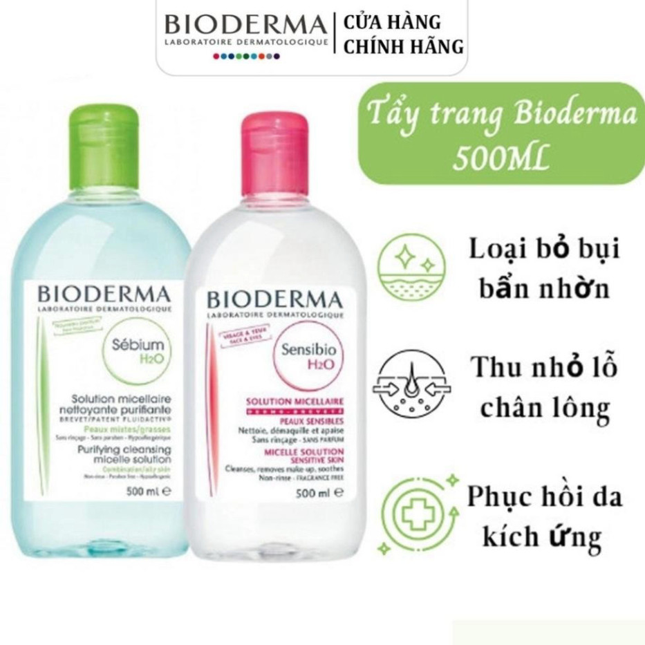 Sử dụng Chai Nước Tẩy Trang Bioderma trong đời sống