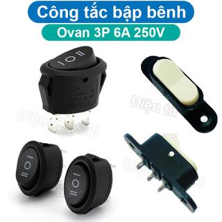 [Giá sỉ] (5C) Công tắc bập bênh Ovan 6A 250V