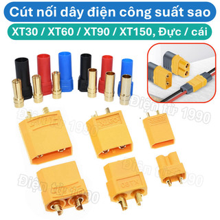 [Giá sỉ] (2C) Đầu nối XT30 XT60 XT90 XT150 loại tốt cho kết nối công suất cao