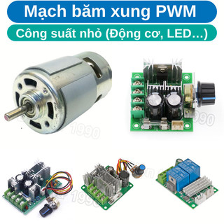 Mạch băm xung PWM 2A/5A/10A - Điều tốc động cơ, điều chỉnh độ sáng đèn LED