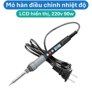 [Giá sỉ] Mỏ hàn thiếc, hàn chì điều chỉnh nhiệt độ hiển thị LCD SL926 220v 90w