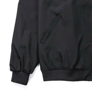 Áo khoác bomber Gió nam nữ In Logo Chữ A Trước Ngực thân trơn thêu logo basic boy phố Hot Trend 2025
