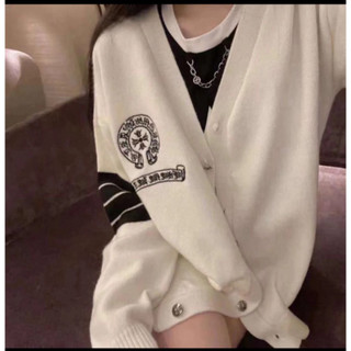 Áo Khoác Cardigan Len Chomre Họa Tiết Chữ Thập Sau Lưng Đỉnh Cao - Chất Len Cao Cấp Nhập Khẩu Quảng Châu Loại 1 Boy Phố