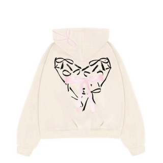 Áo hoodie zip unisex màu hồng Bow - Năm màu sắc lựa chọn, kiểu dáng boxy thời trang và năng động. Boy Phố 2025