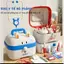 Bộ Đồ Chơi Bác Sĩ Thỏ 36 Món ToysLit Nhập Vai Có Hộp Mô Phỏng Thiết Bị Y Tế Thật