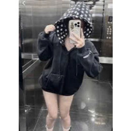 Áo khoác nỉ hoodie zip in hình ngôi sao với mũ cho cả nam nữ, chất liệu nỉ dày dạn siêu thời trang. Boy Phố 2025