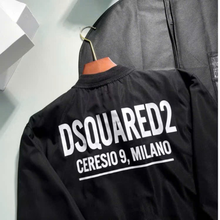 Áo Khoác Bomber Dsquared2 Hàng Chính Hãng 2 Lớp Khóa Zip Bạc - Mẫu Áo Gió Cao Cấp DSQ2 Chính Hãng. Boy Phố 2025