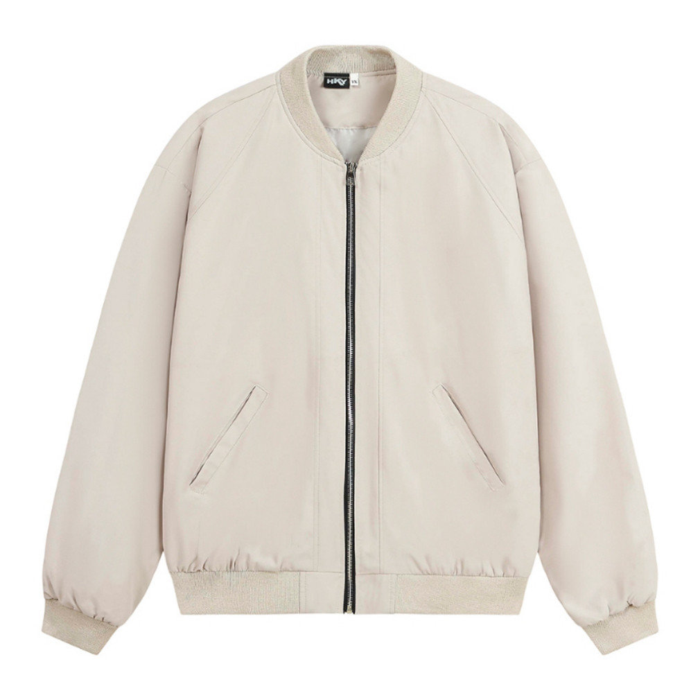 Áo Khoác Bomber Dù Hai Lớp Nam Nữ Chống Nước, Cản Gió, Thiết Kế Túi Trong SOLADO BOMBER01 Boy Phố 2025