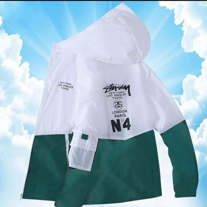 Áo Khoác Dù Phối Màu 2 Lớp Cho Nam Nữ Mẫu N4 V V Hồng Diệp [Bao Gồm Túi Bên Trong] Boy Phố 2025