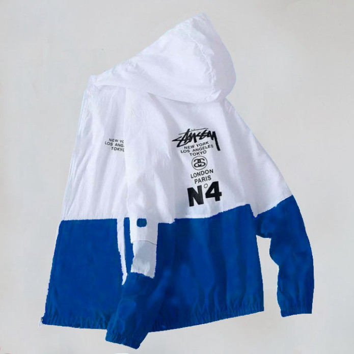 Áo Khoác Dù Phối Màu 2 Lớp Cho Nam Nữ Mẫu N4 V V Hồng Diệp [Bao Gồm Túi Bên Trong] Boy Phố 2025