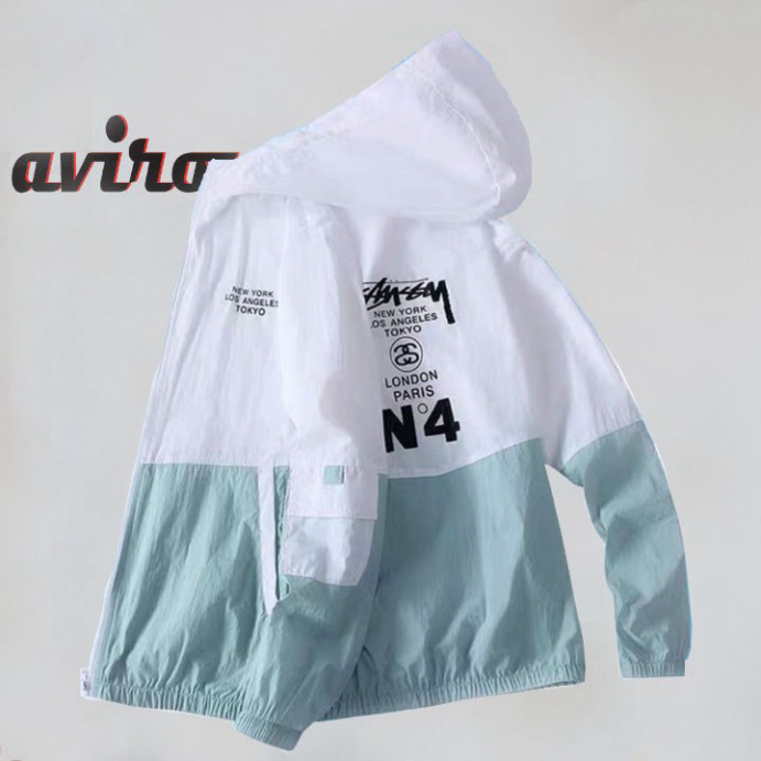 Áo Khoác Dù Phối Màu 2 Lớp Cho Nam Nữ Mẫu N4 V V Hồng Diệp [Bao Gồm Túi Bên Trong] Boy Phố 2025