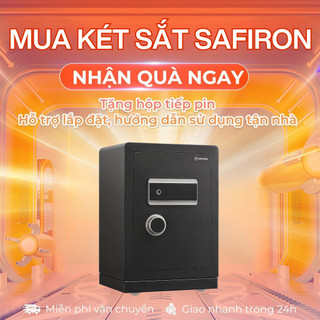 [BẢN TIẾNG VIỆT] Két Sắt Thông Minh Safiron 60LS Kết Nối Ứng Dụng Điện Thoại, Bảo Hành 6 Năm