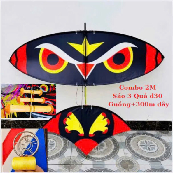 Diều Sáo 2M Đa Dạng Mẫu Mới Nhất. Diều Carbon 2M Lắp Ghép Kèm Dây Lèo Sẵn Có. Boy Phố 2025