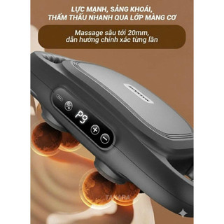 Thiết Bị Massage 16,22 Đầu Tác Động Sâu, Công Nghệ Chườm Nóng Êm Dịu – Thư Giãn Cơ Toàn Diện Cho Cổ, Vai, Eo, Lưng, T