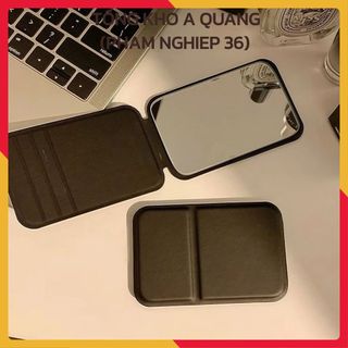 Gương Gấp Gọn Cao Cấp – Gương Trang Điểm Để Bàn Sang Trọng, Cầm Tay Nhỏ Gọn Nhiều Màu