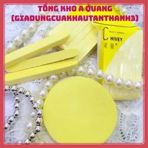 Miếng mút nở rửa mặt loại 1 siêu mềm mịn, tẩy trang sạch sâu, an toàn cho da dầu và da khô