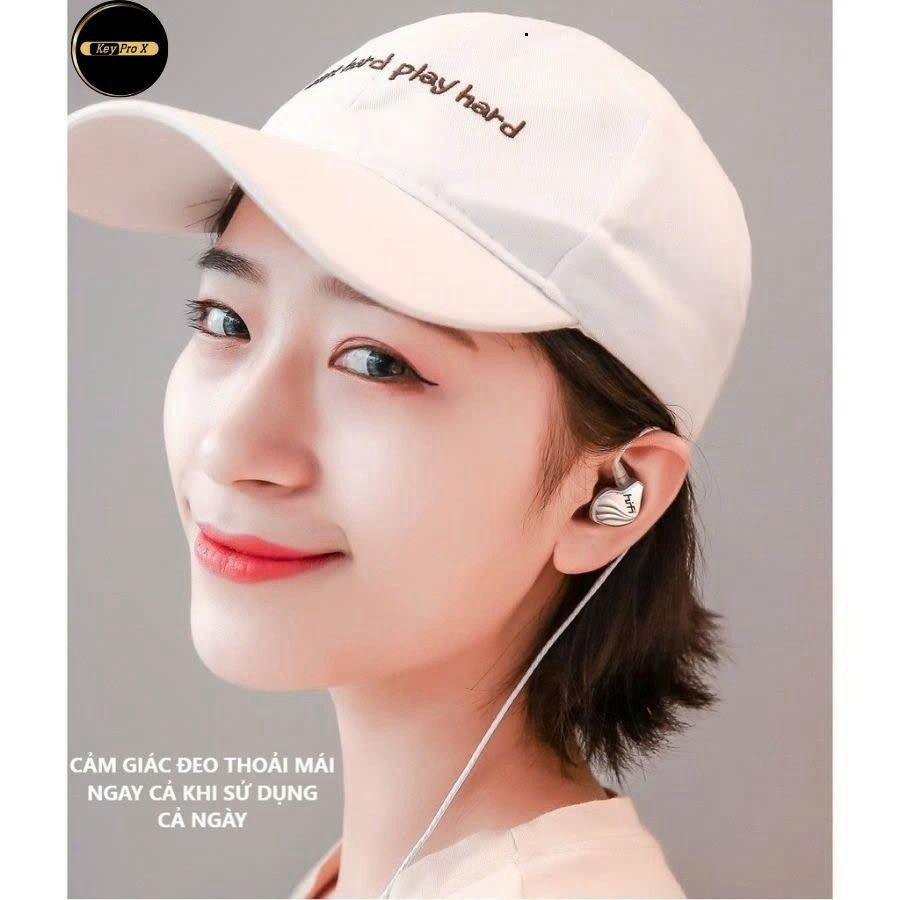 Tai Nghe Nhét Tai HiFi S2000 Pro Super Bass Chống Ồn Cực Tốt, Âm Thanh Khủng, Chơi Game