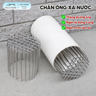 Chắn Ống Nước Chất Liệu Thép Không Gỉ Hỗ Trợ Ngăn Lá, Rắn Giúp Thông Đường Ống Không Cần Dụng Cụ Đa Kích Cỡ Huli -COXN01