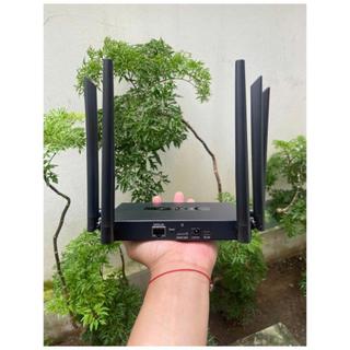Bộ Phát WiFi Từ SIM 4G/5G X600 – Vỏ Kim Loại, 6 Anten SMA, Hỗ Trợ Nano SIM, WiFi 2.4GHz 300Mbps