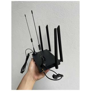 Bộ phát WiFi 6 từ SIM X600 – 6 anten, vỏ kim loại, sóng mạnh là dòng wifi công nghiệp