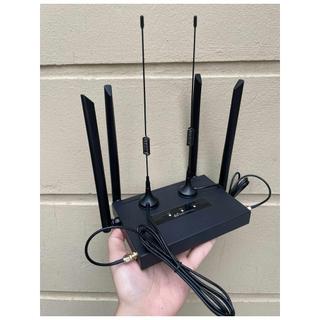 Bộ phát WiFi 6 từ SIM X600 – 6 anten, vỏ kim loại, sóng mạnh là dòng wifi công nghiệp