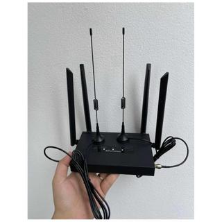 Bộ phát WiFi 6 từ SIM X600 – 6 anten, vỏ kim loại, sóng mạnh là dòng wifi công nghiệp