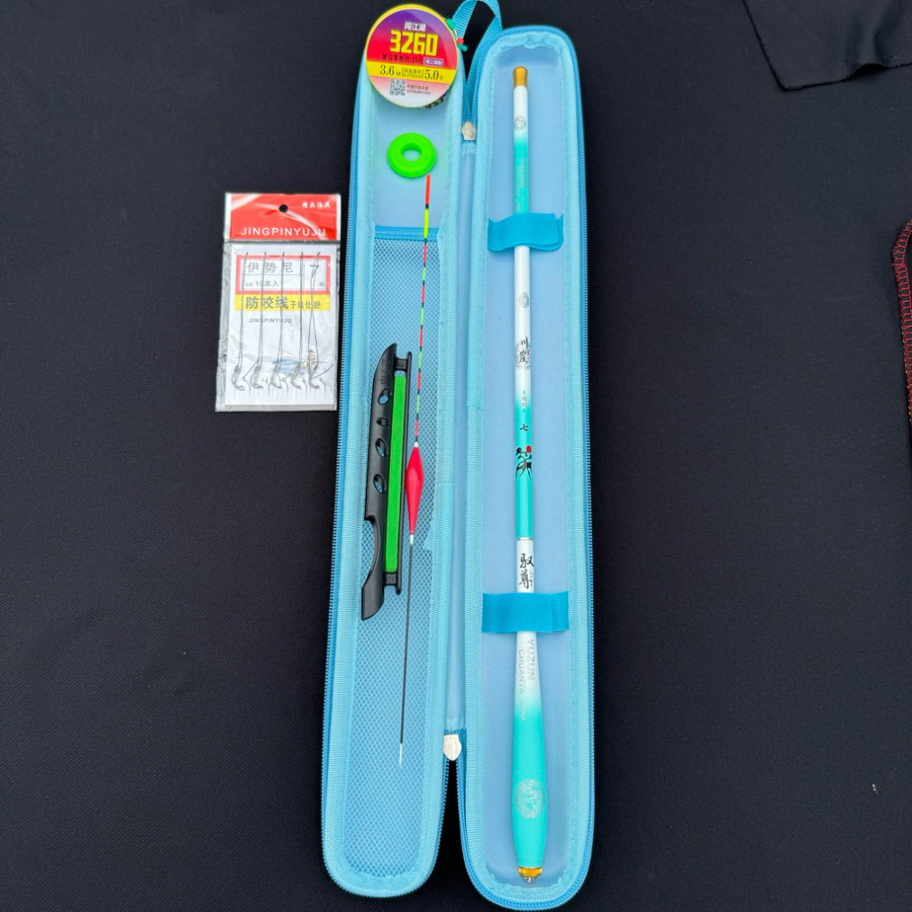 Cần câu cá mini điêu thuyền 4H thu gọn  43cm tiện lợi nhỏ gọn câu sông suối ao hồ khggr