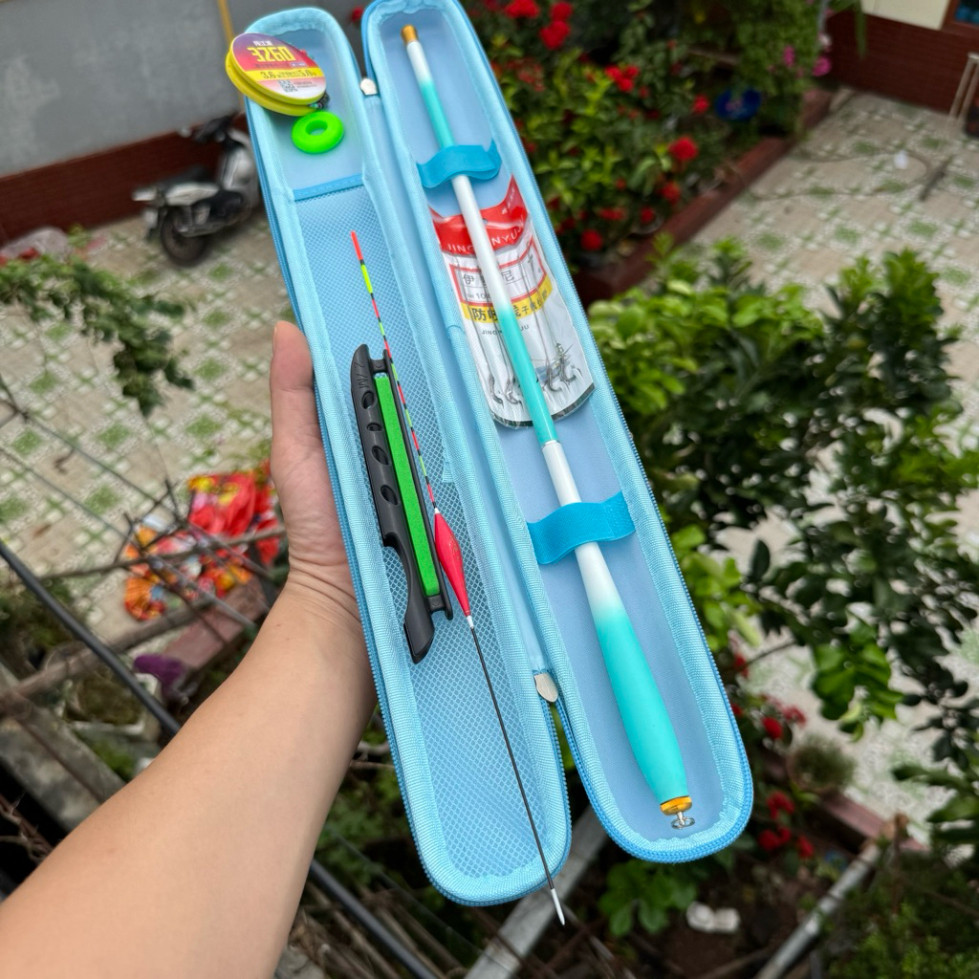 Cần câu cá mini điêu thuyền 4H thu gọn  43cm tiện lợi nhỏ gọn câu sông suối ao hồ khggr