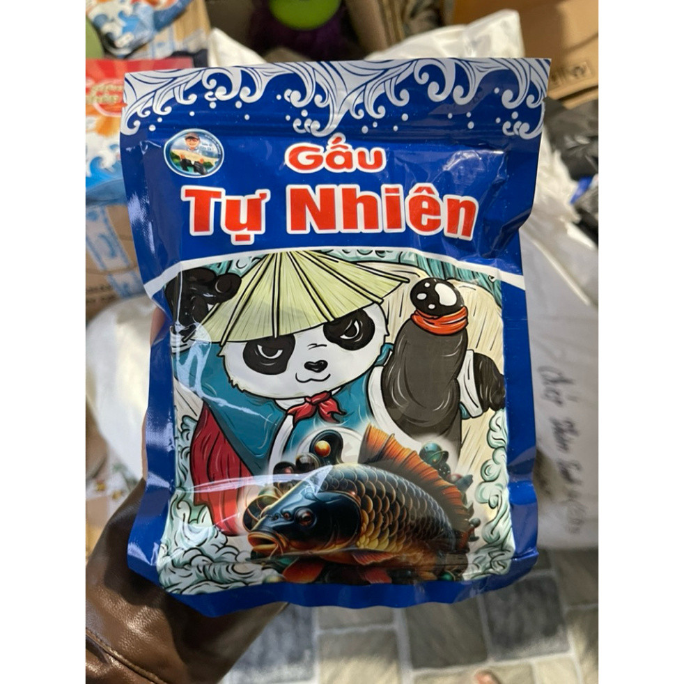 mồi câu kiên GẤU FISHING Mồi Gấu Tự Nhiên 300g Tặng 1 Gói Tơ Nhện & 1 Gói Bột Tôm Sẵn Trong Mồi Cám Câu Tổng Hợp gyaaii