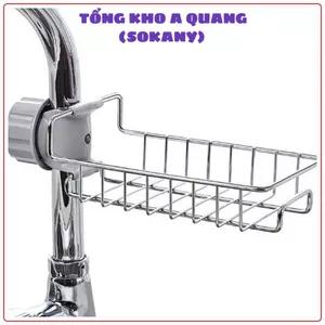 Giá Treo Vòi Đựng Đồ INOX Đa Năng – Kệ Cài Vòi Rửa Bát Tiện Dụng, Chắc Chắn, Giúp Nhà Bếp Luôn Sạch Sẽ