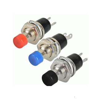 [Giá sỉ] (10C) Nút nhấn nhả (reset) PBS-110 7mm 2 chân 250V 1A