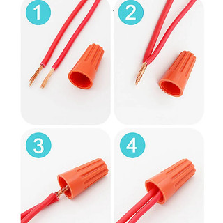 [Giá sỉ] (50C) Cút nối xoắn dây điện SP1 - SP6