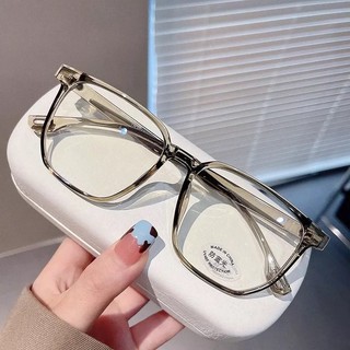 Mắt kính cận thị kính cận có độ sẵn - 0 ~ - 4.25 gọng trong suốt chống ánh sáng xanh phong cách Hàn Quốc kính 1704