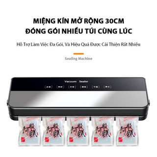 Máy Hút Chân Không Công Suất Mạnh – Ép Chặt Bao Bì, Chống Oxi Hoá – Dùng Cho Gia Đình & Nhà Hàng