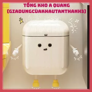 Thùng rác treo tường đa năng chống thấm, kiểu dáng dễ thương, giúp căn bếp luôn sạch sẽ ngăn nắp