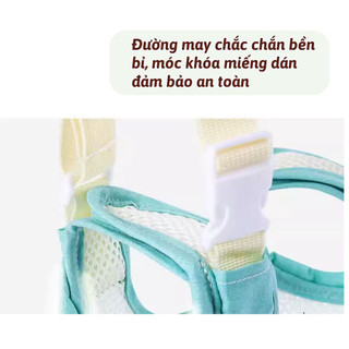 Đai Tập Đi Cho Bé Có Đệm Êm, Vải An Toàn Mềm Mịn, Giúp Bé Tập Đi Vững Chắc Life plus - DCG04