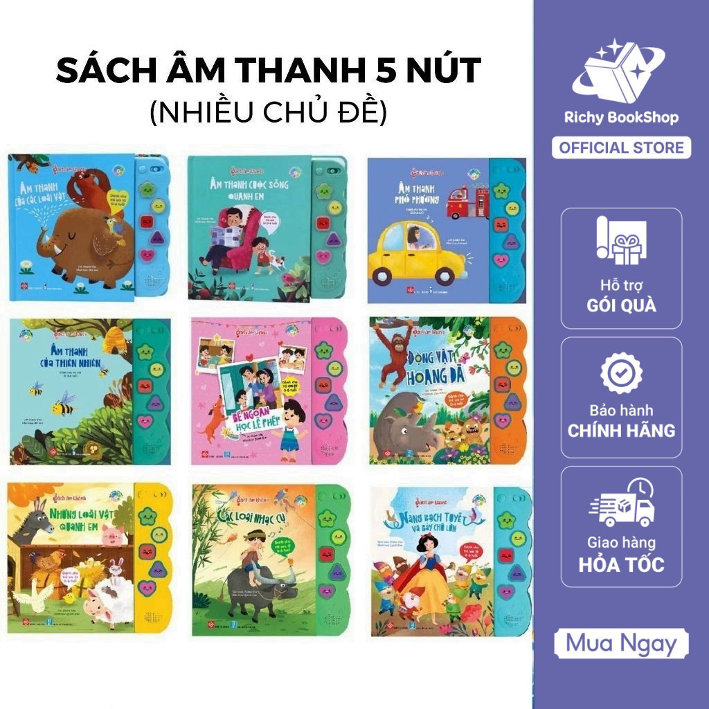 Sách âm thanh Đinh Tị - Nhiều chủ đề tự chọn