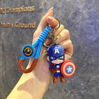 Móc Khóa DeadPool Siêu Ngầu - Chất Liệu Nhựa Cao Cấp - Biểu Tượng Anh Hùng- Quà Tặng - keychan