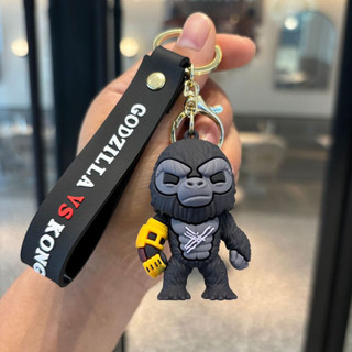 Móc Khóa Hình King Kong Siêu Đáng Yêu - Khỉ Đột Khổng Lồ Trong Thế Giới Quái Vật - Quà Tặng