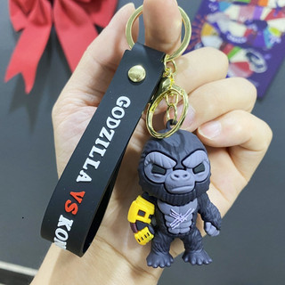 Móc Khóa Hình King Kong Siêu Đáng Yêu - Khỉ Đột Khổng Lồ Trong Thế Giới Quái Vật - Quà Tặng