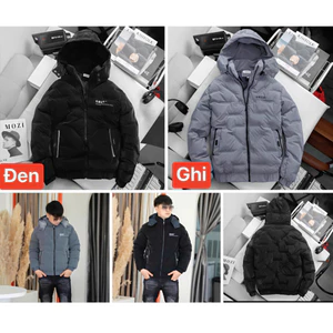 Áo Phao Nam GBEN Nhung Lì Có Mũ Tháo Rời – Chống Gió, Giữ Ấm, Form Đẹp 45–72kg | 5S-MANIA Boy Phố 2025