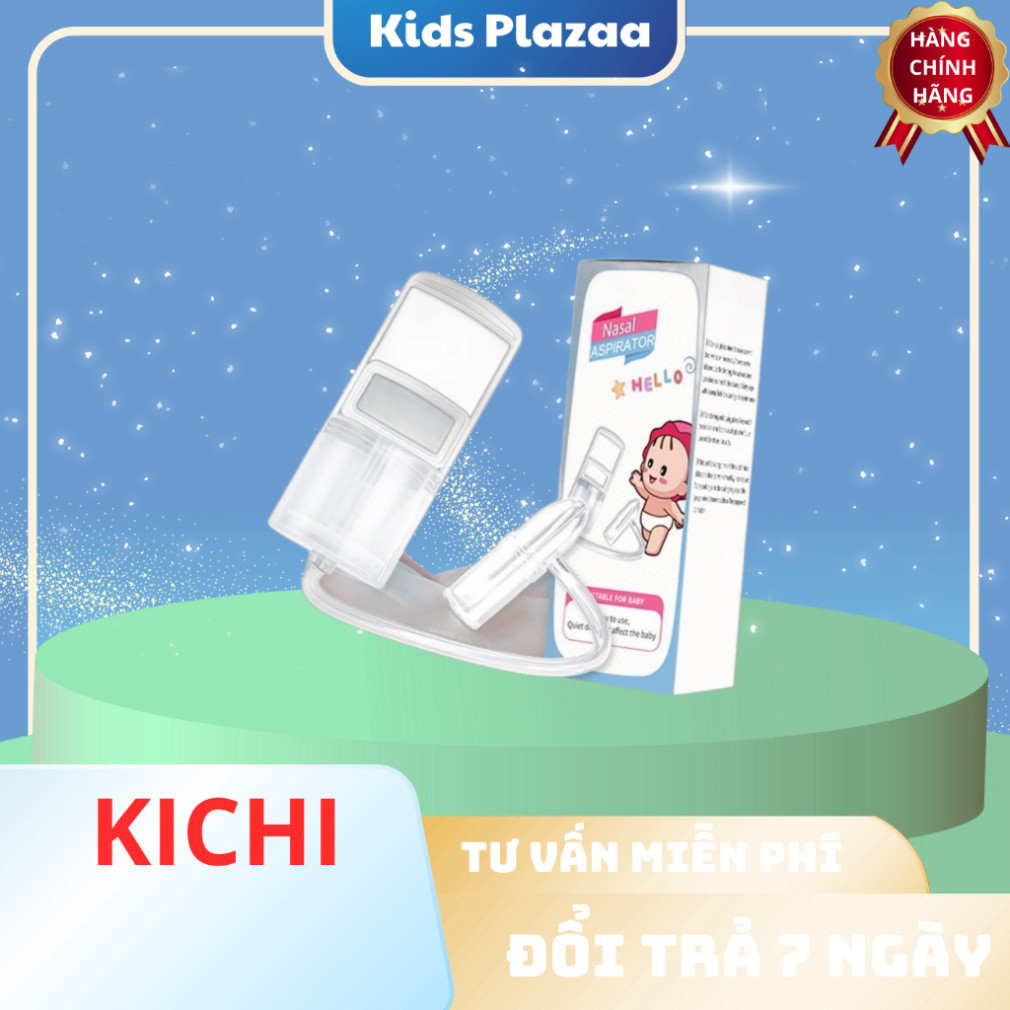 Dụng cụ hút mũi kéo tay thế hệ mới, hàng chính hãng, chất liệu nhựa nguyên sinh, lực hút mạnh, an toàn cho bé