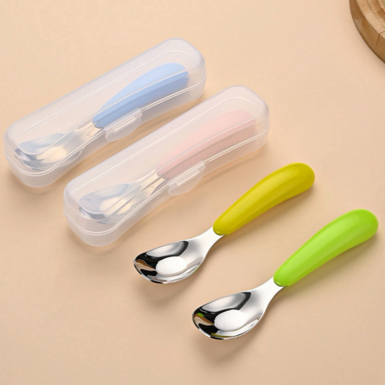 Thìa ăn dặm cho bé inox SUS 316