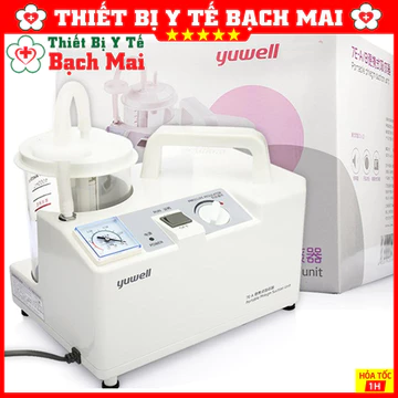 MÁY HÚT MŨI, MÁY HÚT DỊCH , MÁY HÚT ĐỜM 1 BÌNH YUWELL 7E-A [Tặng 5 Đầu Hút Mũi]