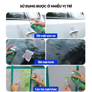 Nước Lau Kính, Lau Vết Keo Bang Dinh, Vết Bẩn, Vết Cao Su Trên Mọi Bề Mặt Ngói BX03