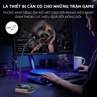 Micro Máy Tính, Laptop MK10 Jack USB Có LED Thu Âm 360 Độ Lọc Tiếng Ồn Độ Nhạy Cao Cho Học Tập, Thuyết Trình,Chơi Game .