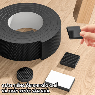 Xốp Dán Cố Định Chân Bàn Ghế Chống Trượt Chống Ồn Dày 6mm Lót Chân Bàn Ghế Chống Xước Bảo Vệ Nền Nhà Huli - XDCG01