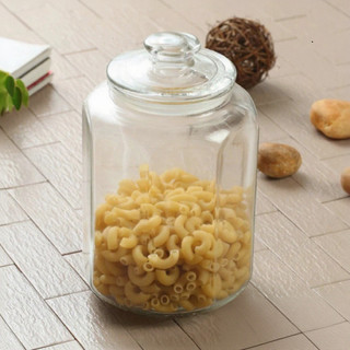 Chai đựng thủy tinh lục giác nắp kín, dung tích từ 260ml đến 3000ml, chất lượng an toàn - Phương Trang loại tốt