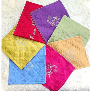 Vỏ Gối Satin Thêu Hoa Đẹp Nhiều Màu 40 x 60cm, Chọn Màu Tùy Thích, Trang Trí Tuyệt Vời Cho Không Gian Sống loại tốt